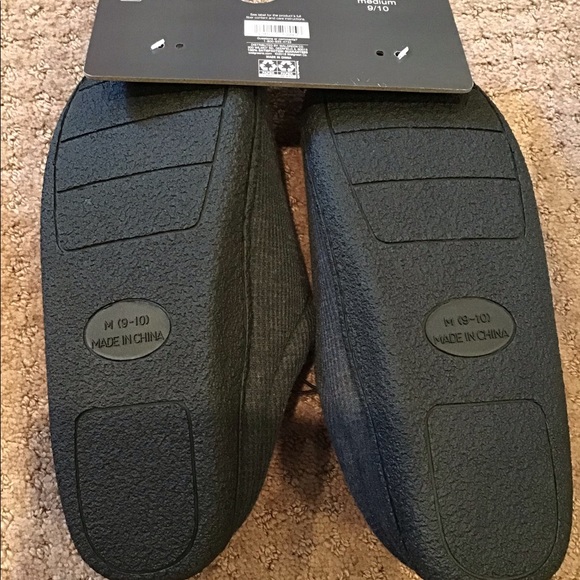 🌸 MENS SLIPPERS WITH MEMORY FOAM SIZE 9/10 NWT - Picture 3 of 4